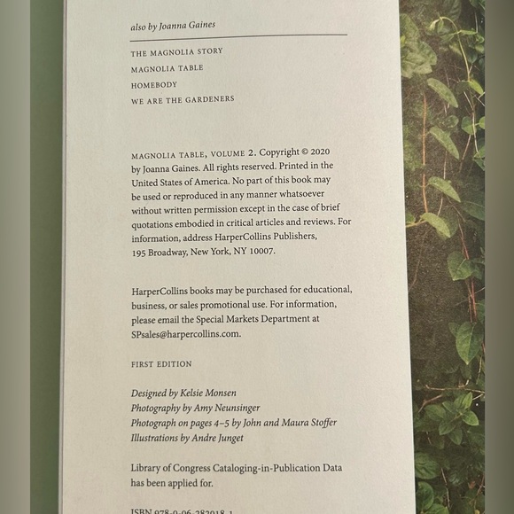 Magnolia Table Cookbook by Joanna Gaines - Picture 3 of 4
